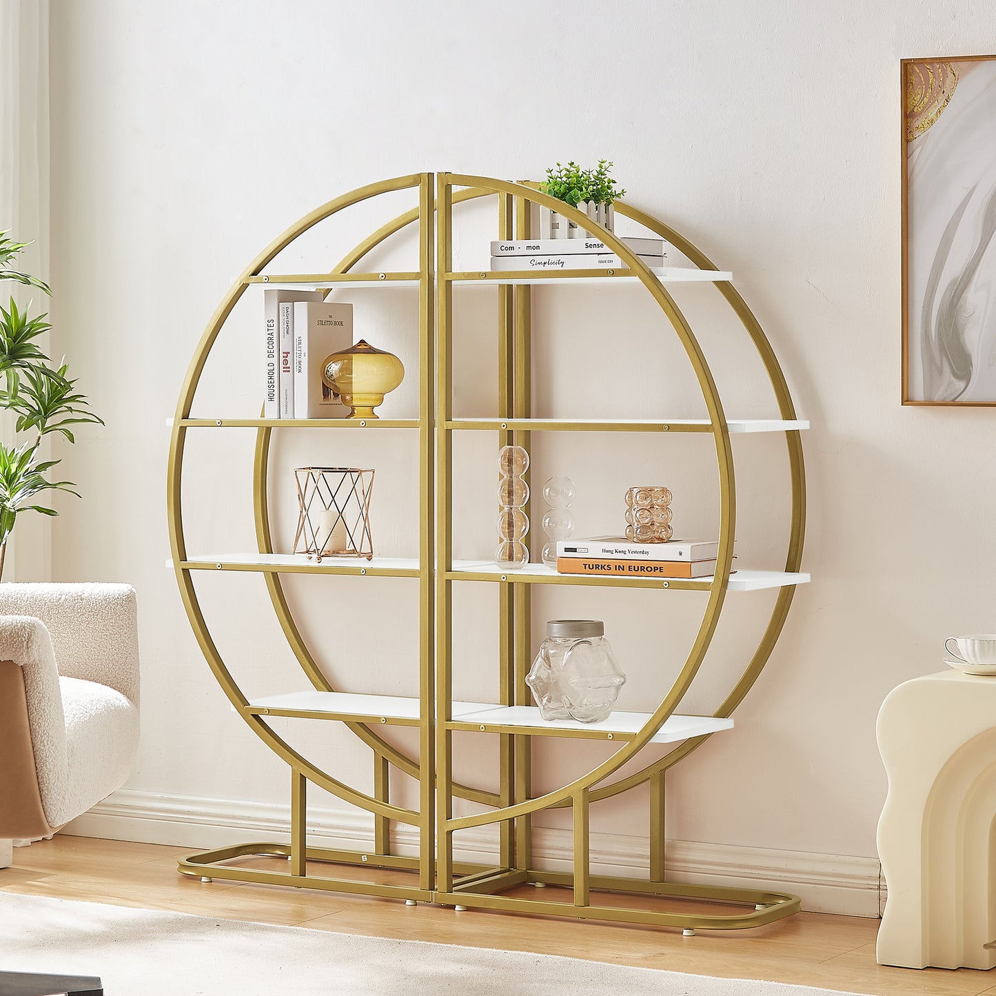 Golden Circle Bookshelf