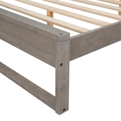 ElegantRest Queen Platform Bed