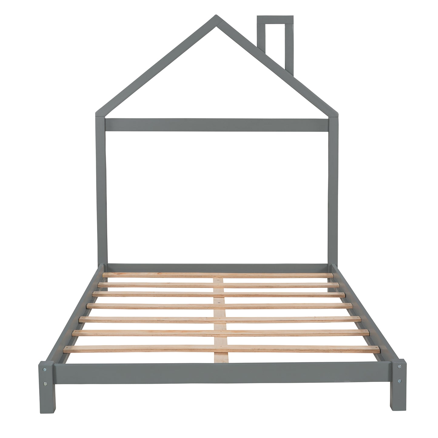 CozyHaven Gray House Bed