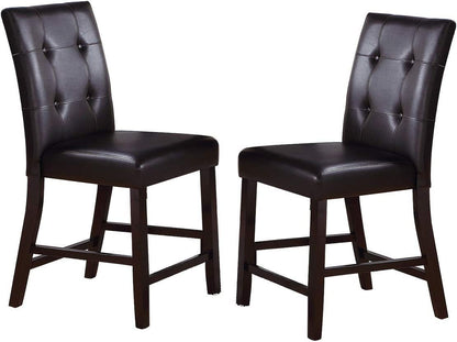 Elegant Birch Marble 5pc Dining Set