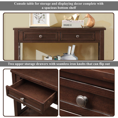 Rustic Charm Console Table