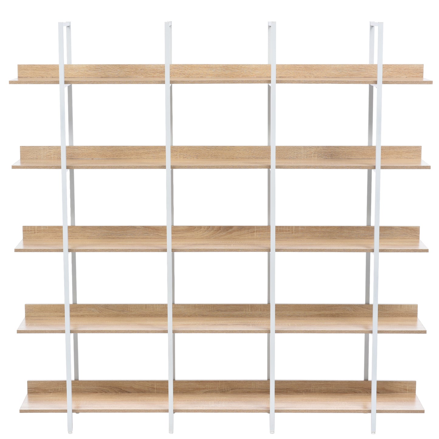 Vintage Industrial Style Shelf - Oak
