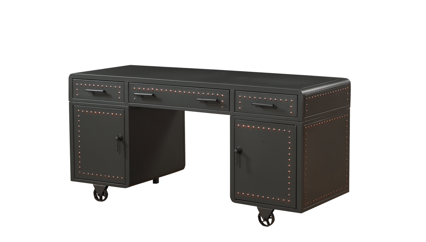 Actaki Desk in Sandy Gray