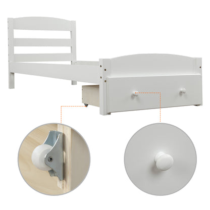 White Haven Twin Bed Frame