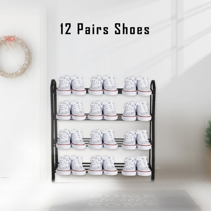 Stack Pro 4-Tier Stackable Shoe Rack