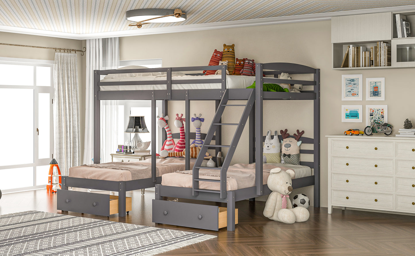 Bunk Bed with Storage
