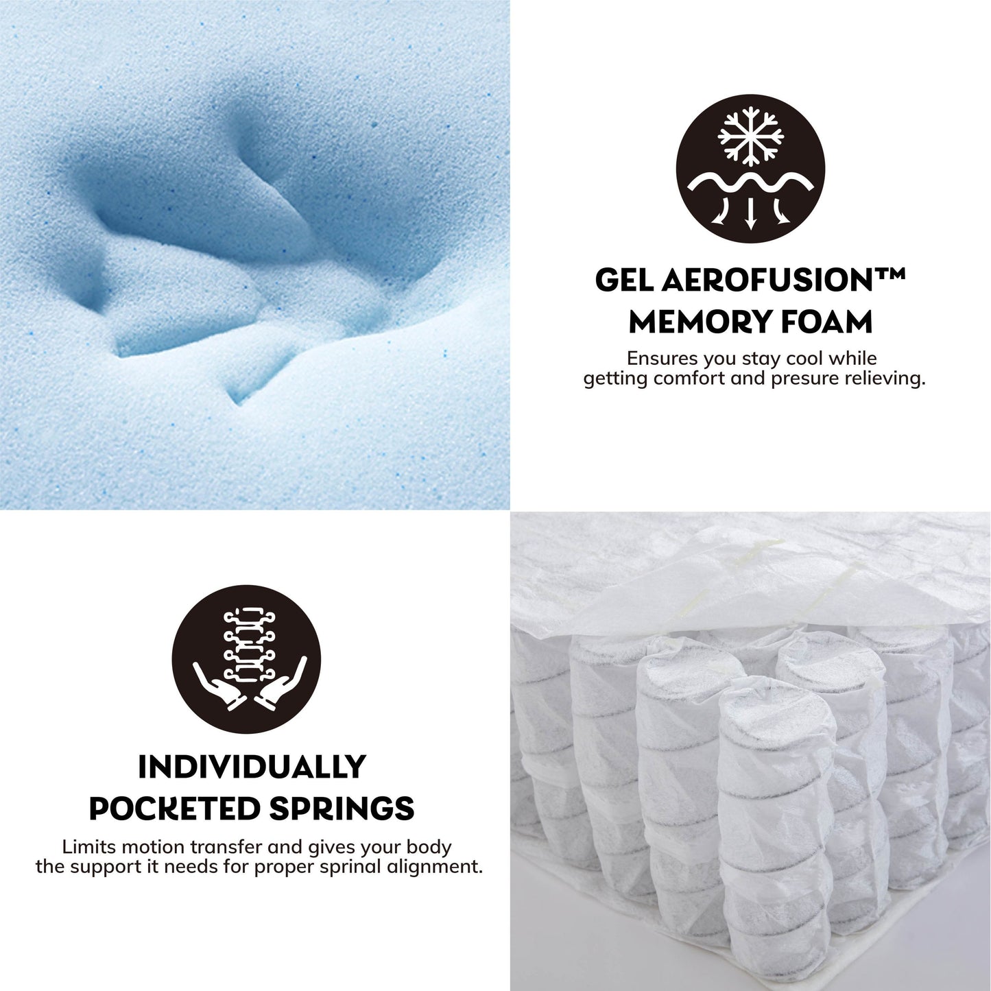 EGO Hybrid 10" Mattress - Queen