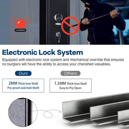 Digital keypad Gun  Cabinet
