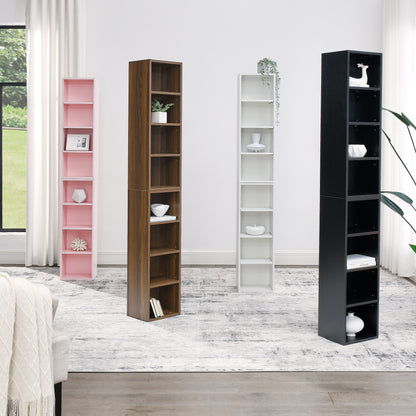 Slim Storage Cabinet - Walnut