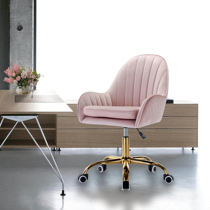 Glamourous Pink Velvet Chair