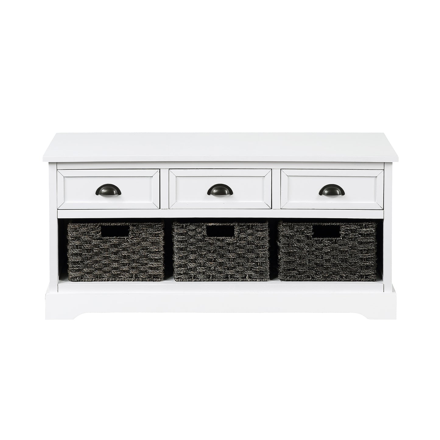 Elegant Essence Wood Storage Bench