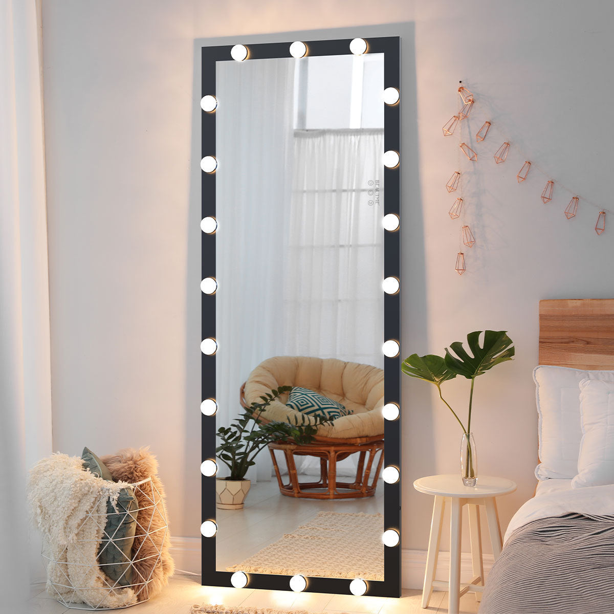 GlamourGlow Full-Length Mirror