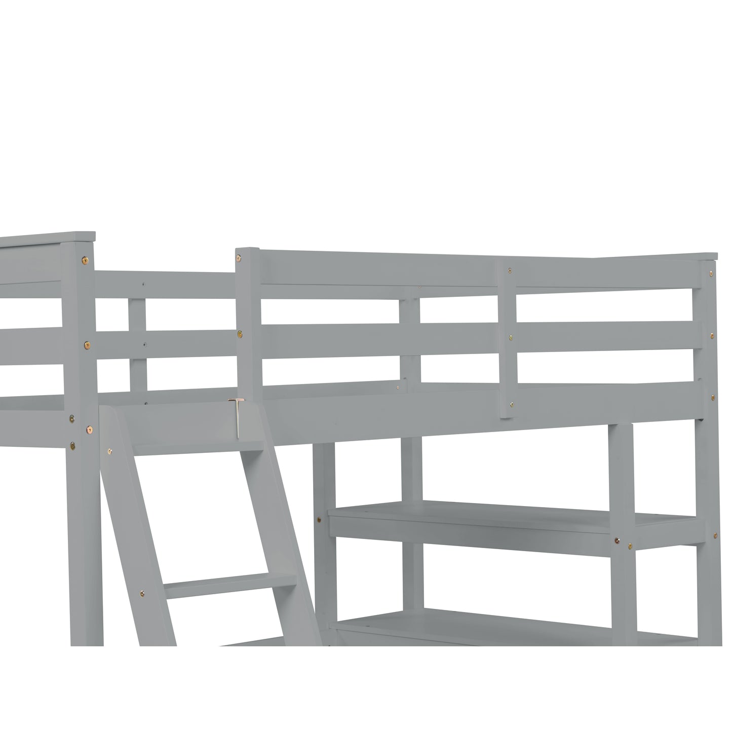 Gray Haven Loft Bed