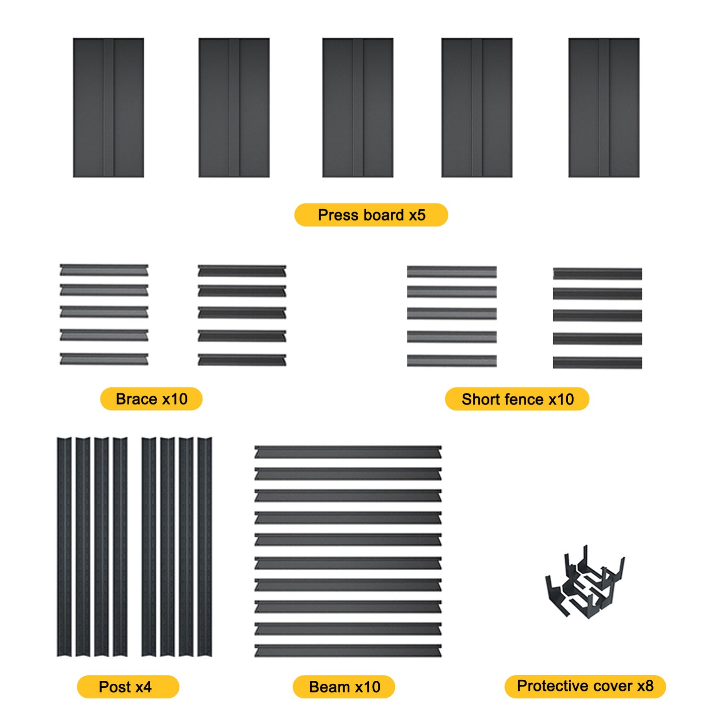 Adjustable Heavy Duty Metal Shelf