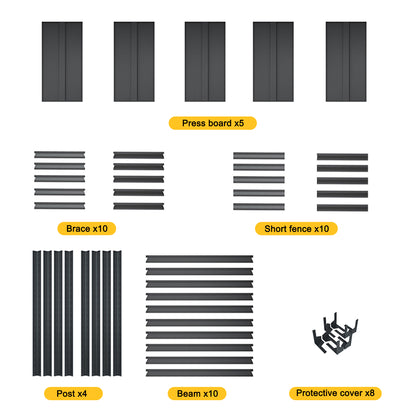 Adjustable Heavy Duty Metal Shelf