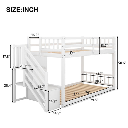 Cloud Haven Twin Loft Bed - White