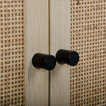 Rattan Haven 2 Door Cabinet - Natural