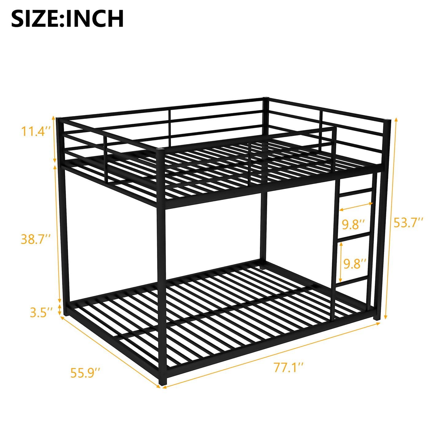 Black Diamond II Bunk Bed