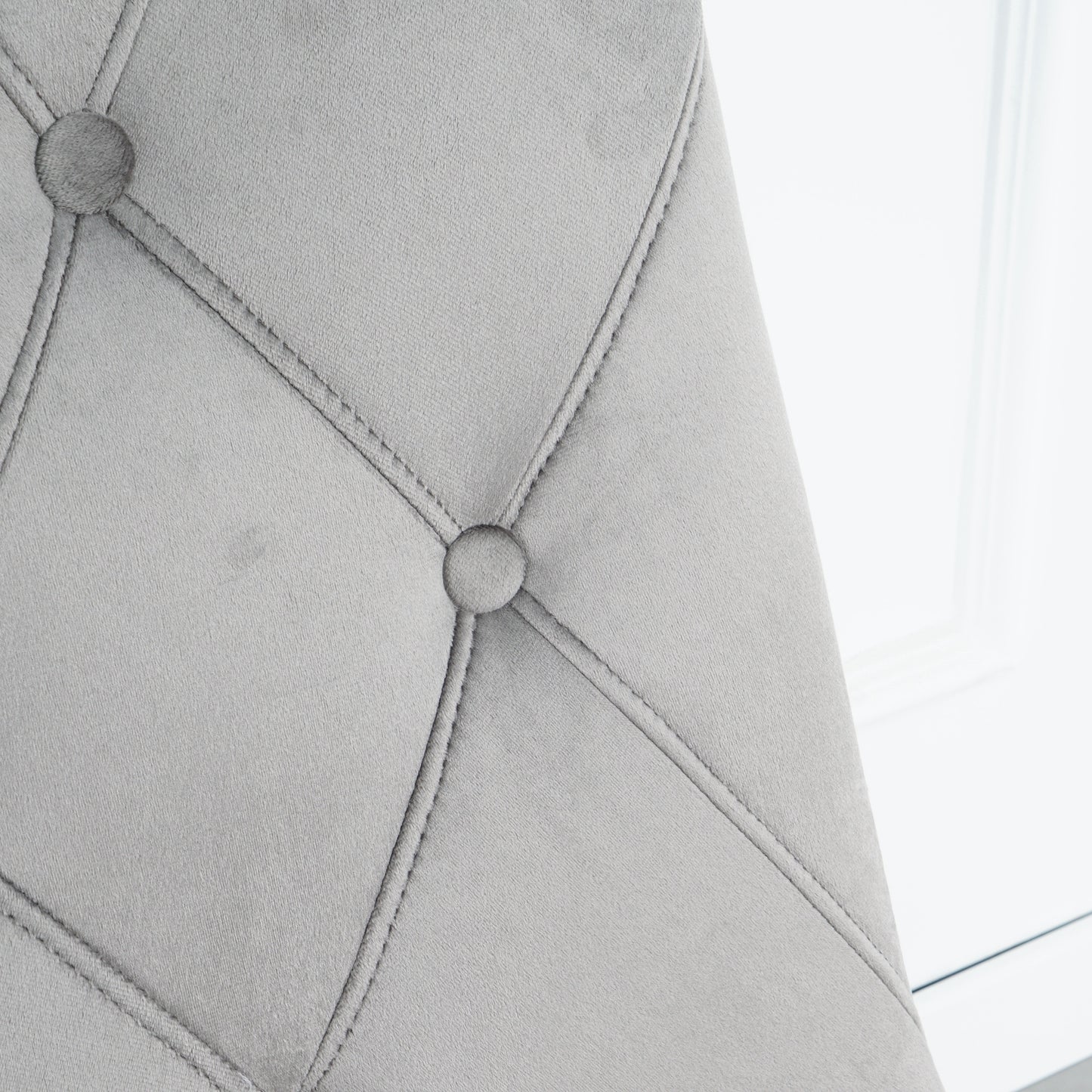 Chrome Luxe Dining Chairs