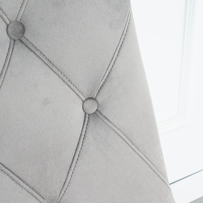 Chrome Luxe Dining Chairs