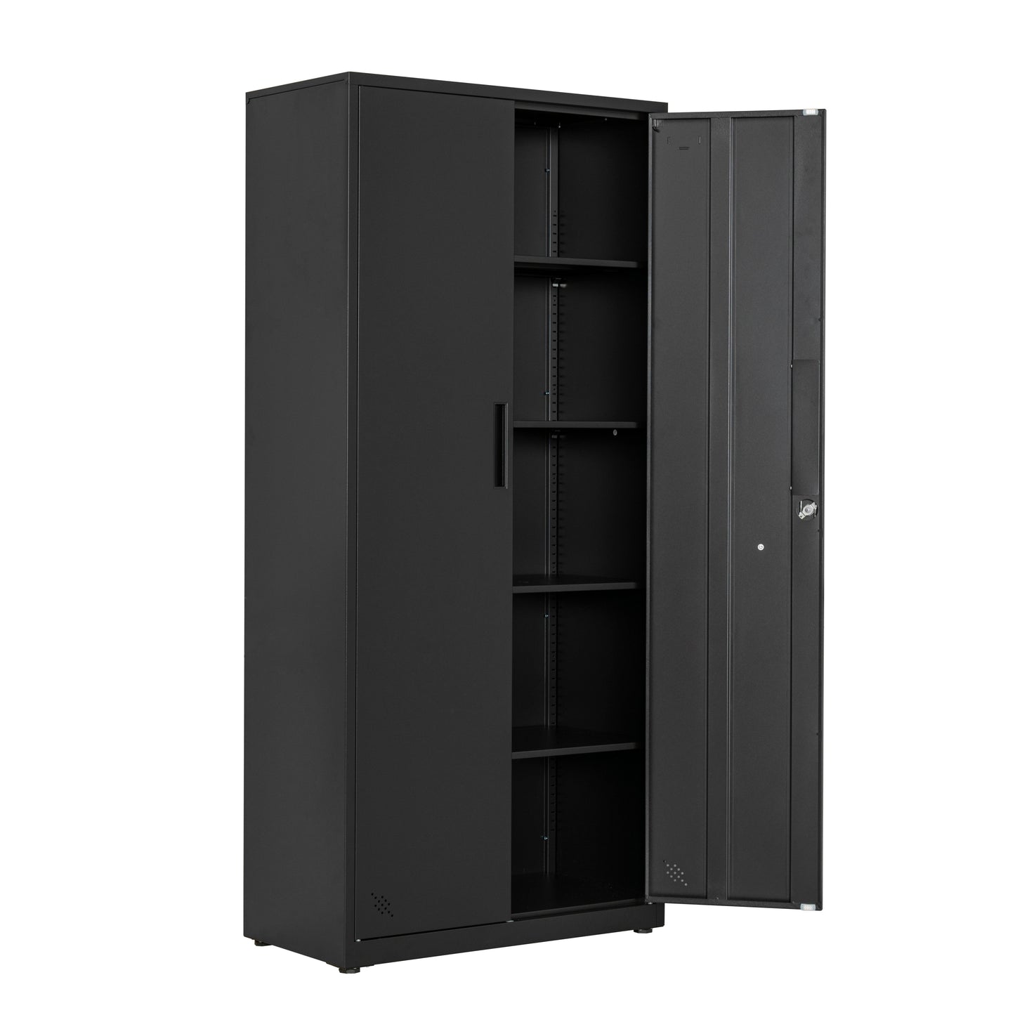 Space Max Storage Cabinet - Black