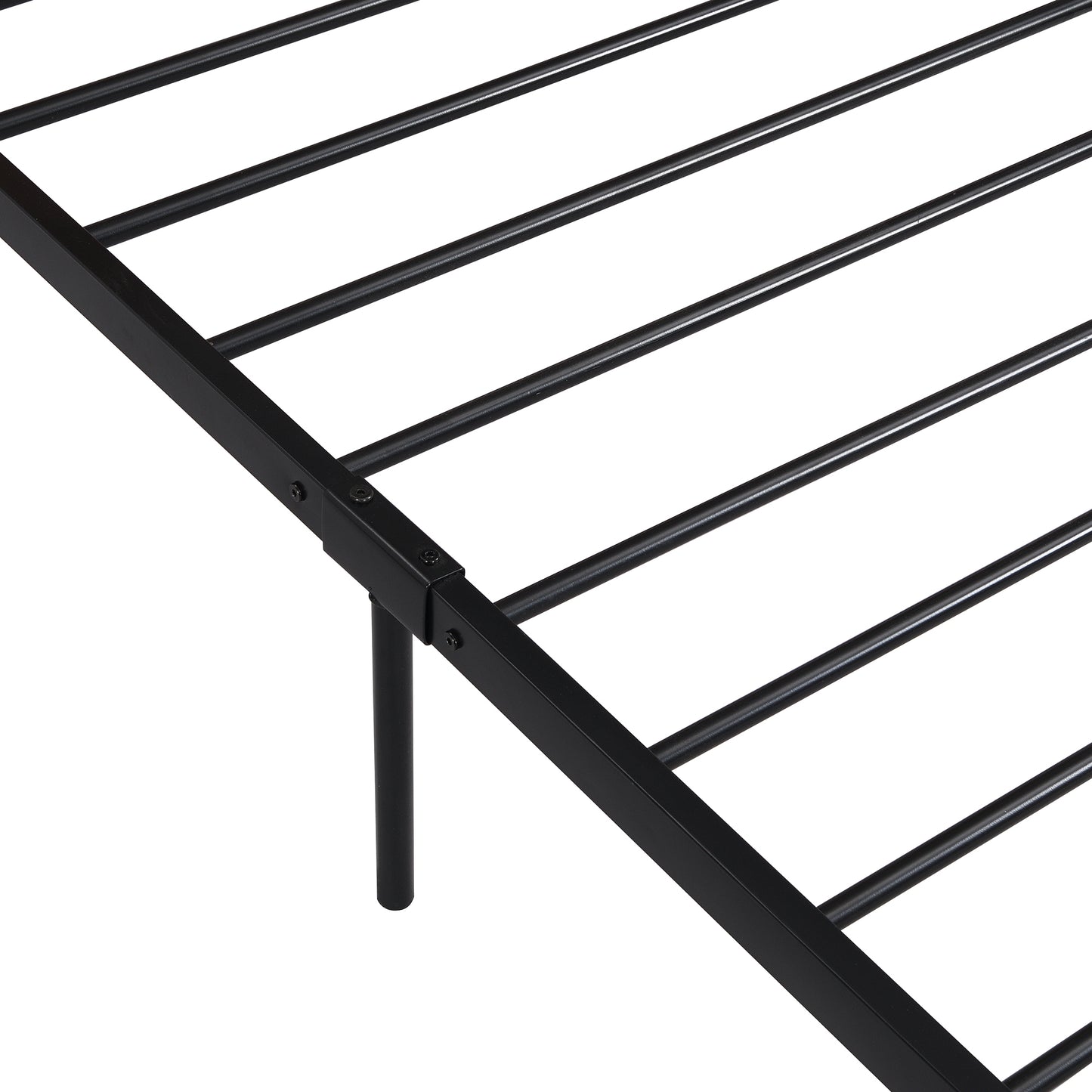Jeern Queen Size Platform Bed Frame - Black