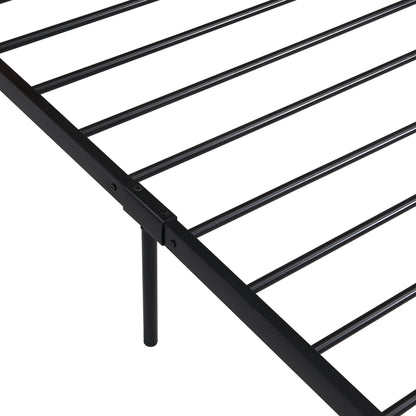 Jeern Queen Size Platform Bed Frame - Black