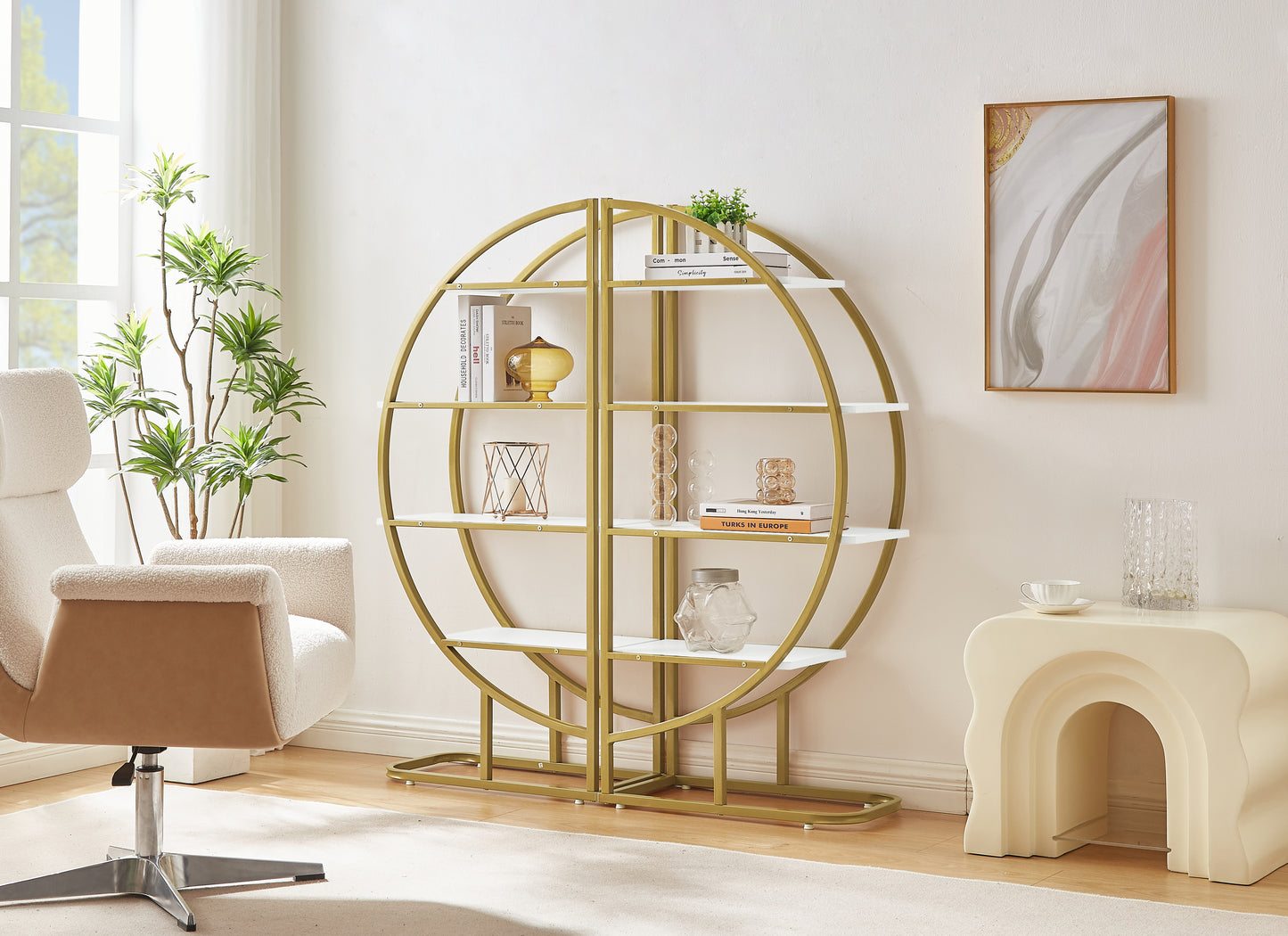 Golden Circle Bookshelf