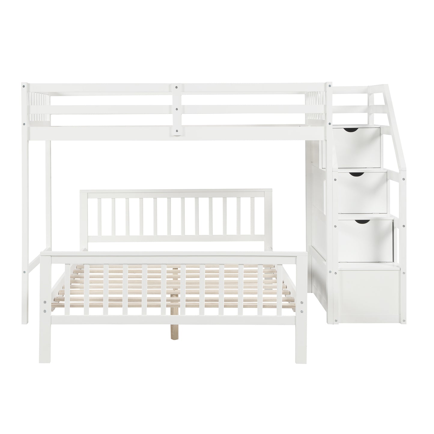 Snowy Steps Loft Bed