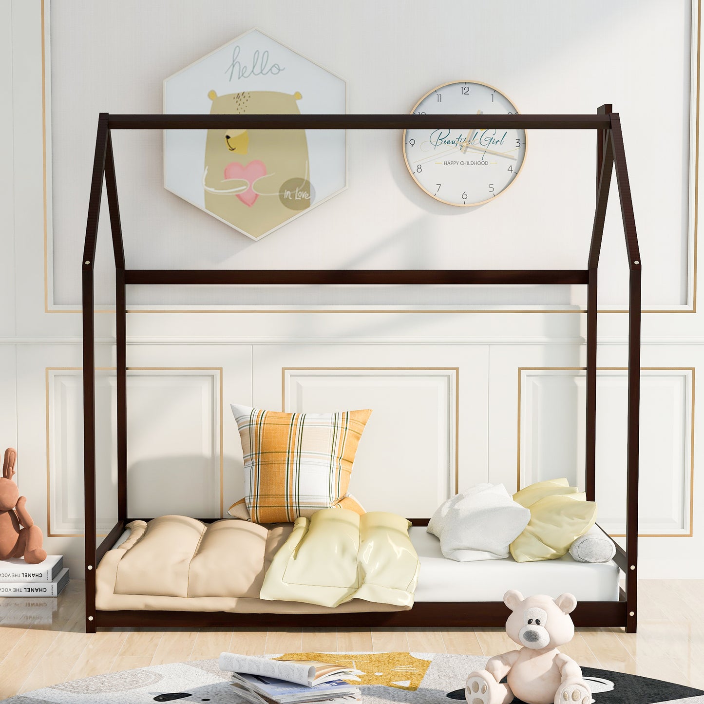 Twin House Bed