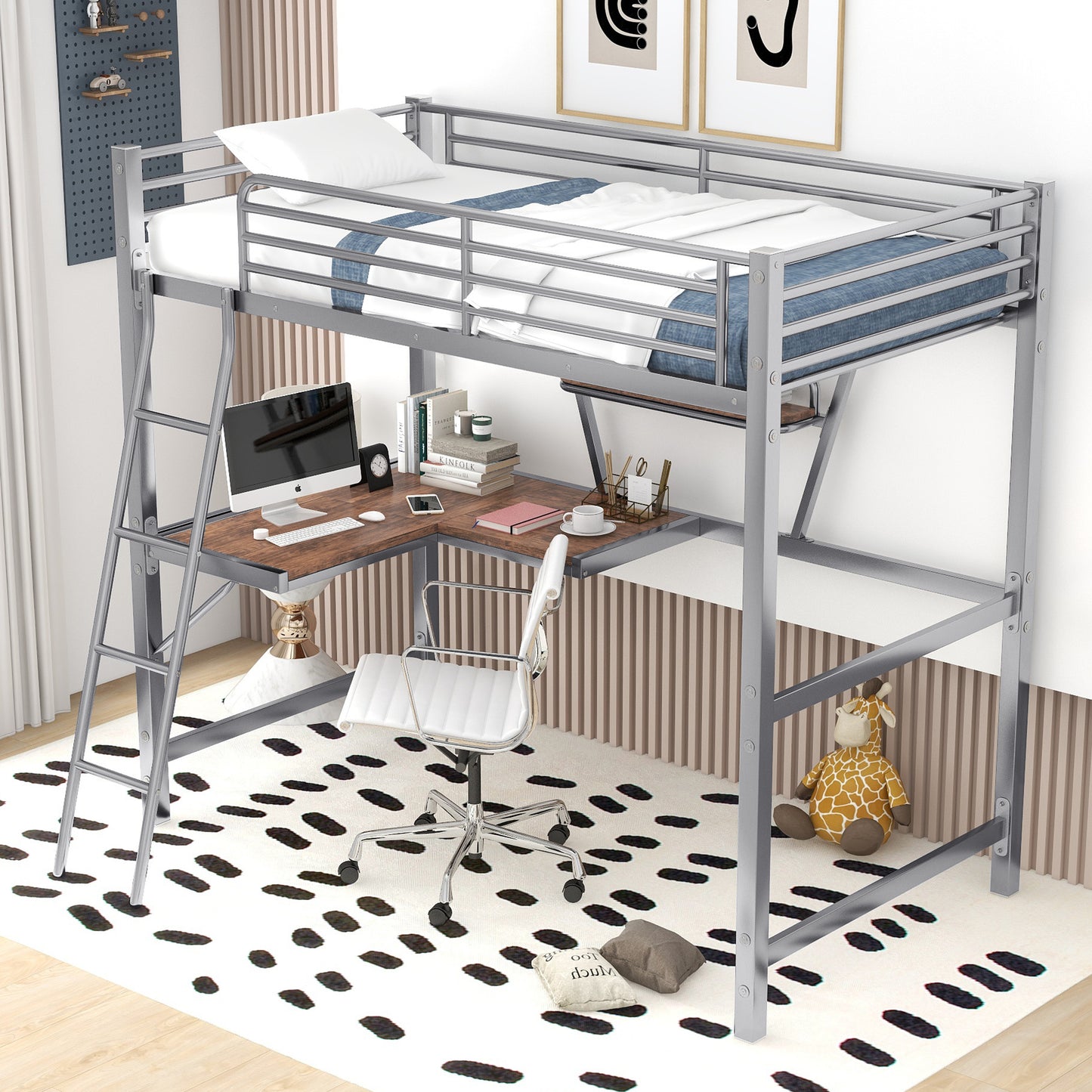Silver Haven Loft Bed