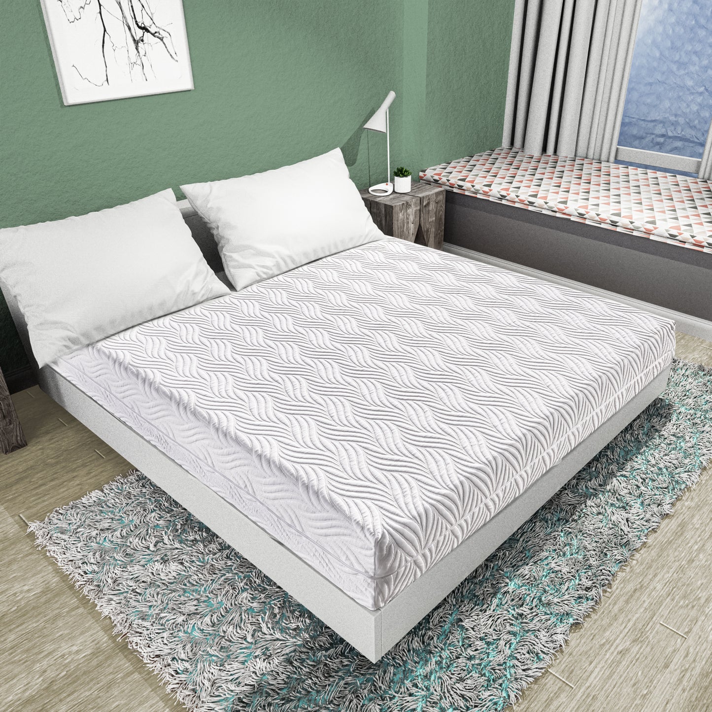 Bliss Memory Foam 10" Mattress - King