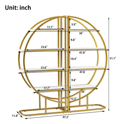 Golden Circle Bookshelf