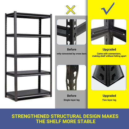 Max Load 5-Tier Metal Shelving