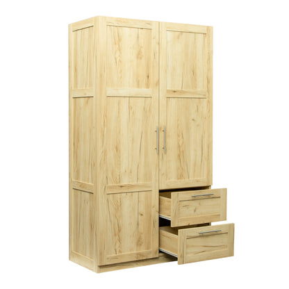 Elegant Oak Haven Wardrobe and Kitchen Cabinet