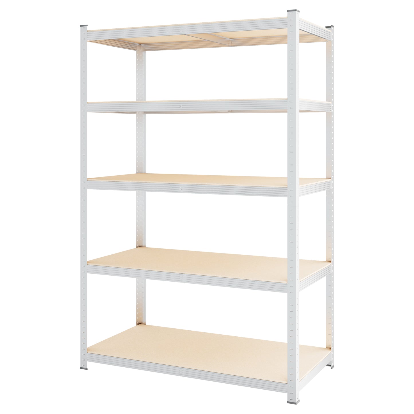 Silver Max Storage 5-Tier Utility Shelves - L