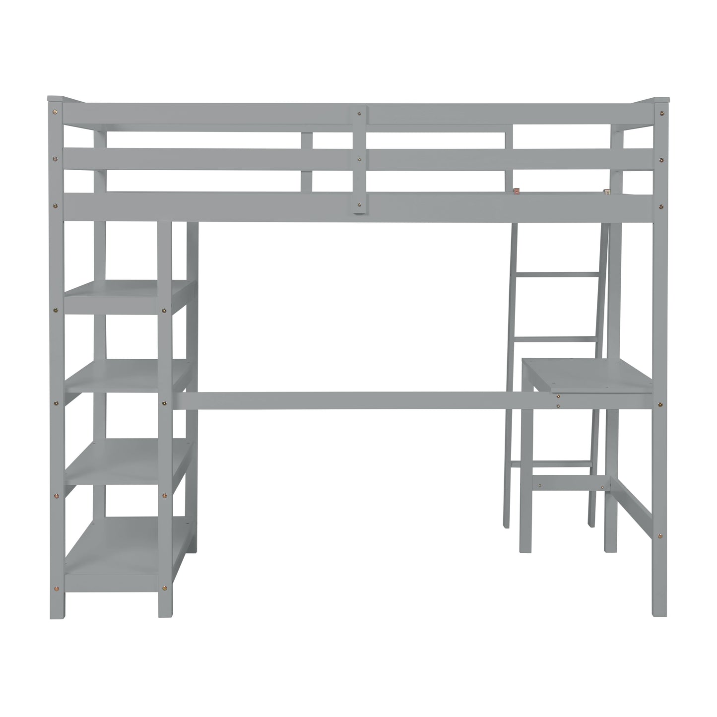 Gray Haven Loft Bed