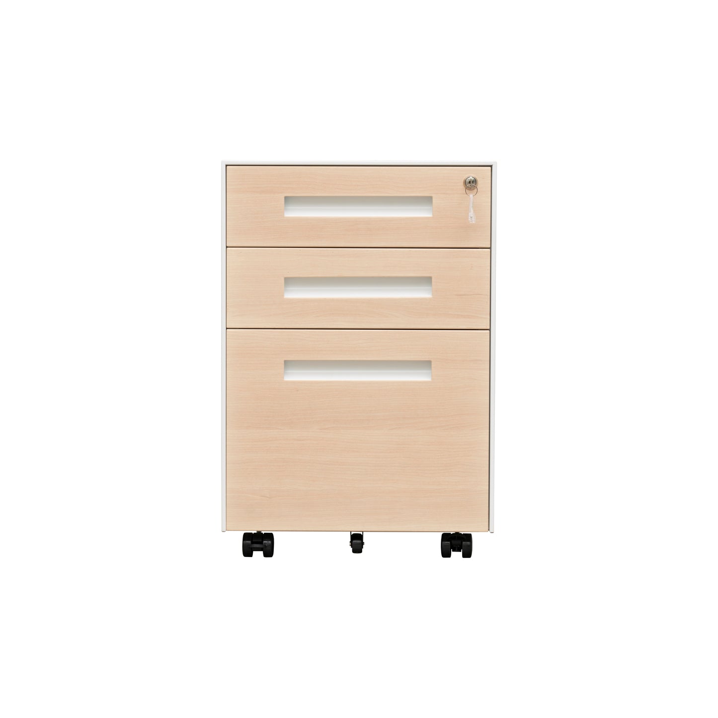 Compact 3 Drawer Mobile File Cabinet - Chery
