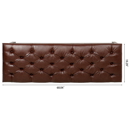 Woodland Retreat Bench - Dark Brown