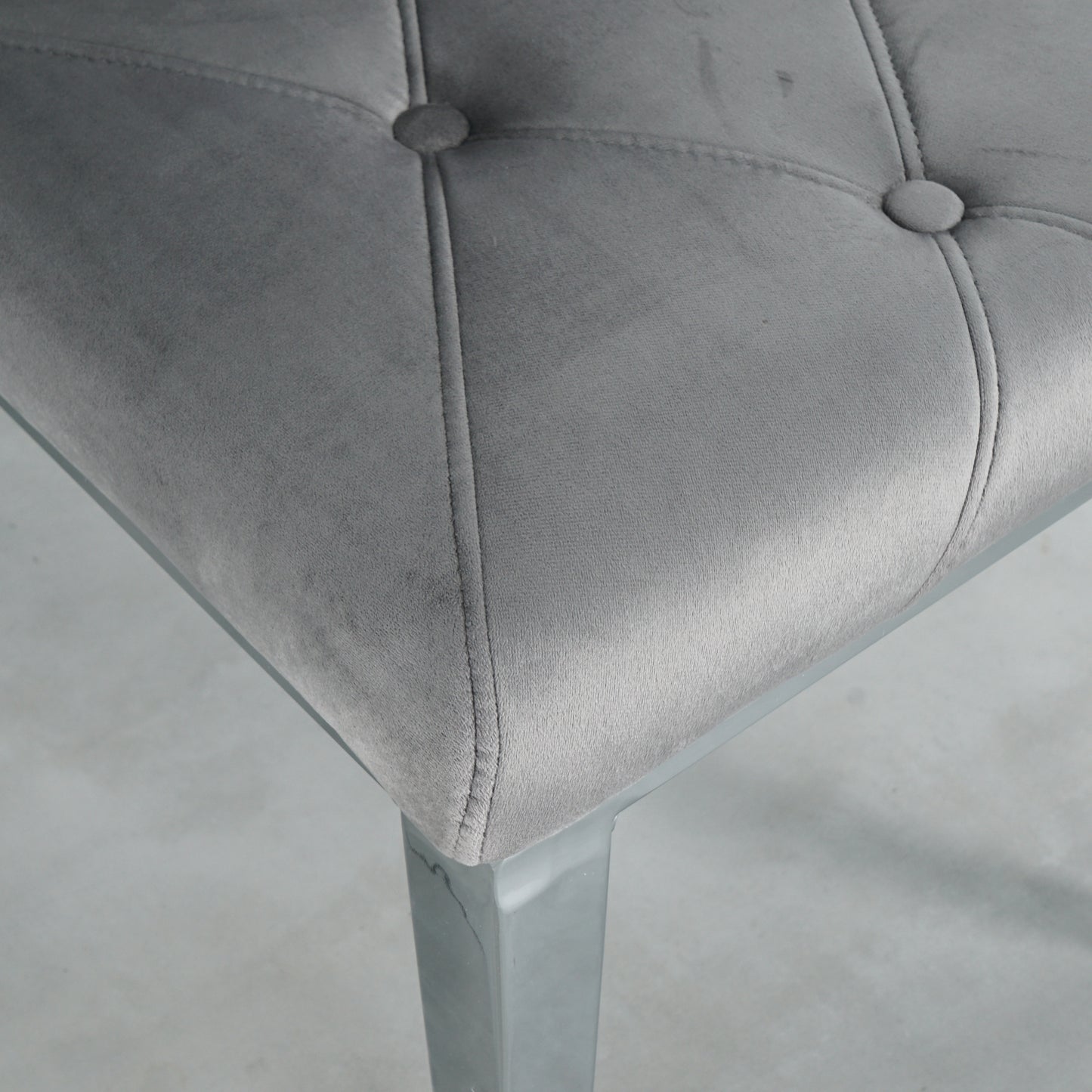 Chrome Luxe Dining Chairs