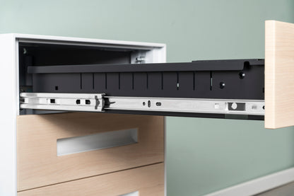 Compact 3 Drawer Mobile File Cabinet - Chery