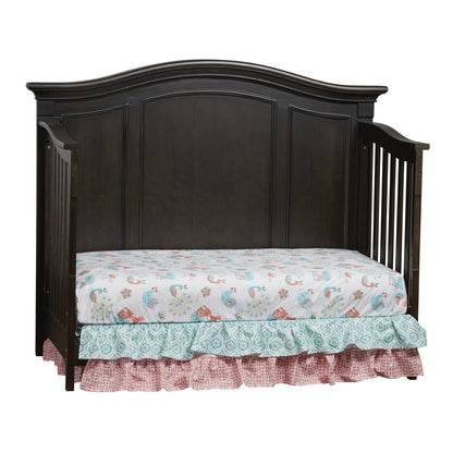 Charcoal Brown Haven 4-in-1 Convertible Crib