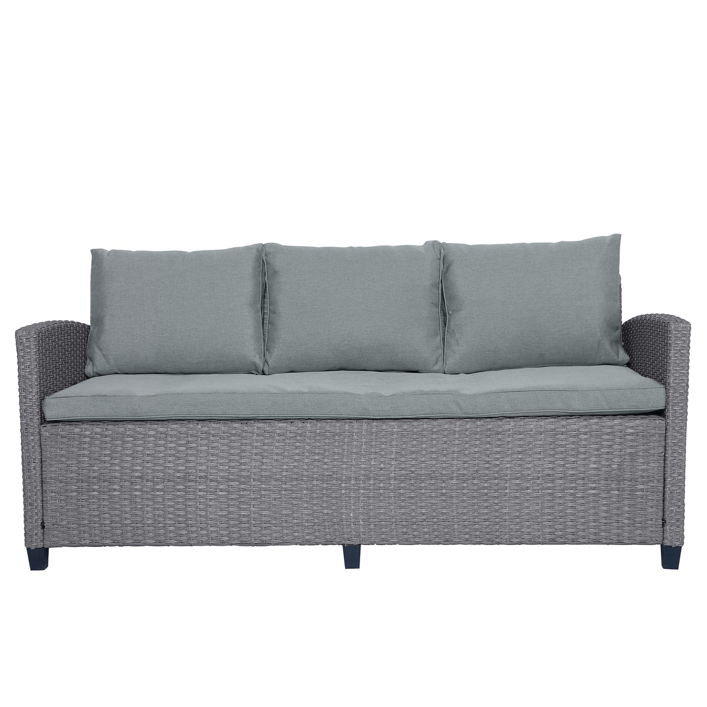 Elegant Oasis 6-Piece Outdoor Rattan Wicker Set