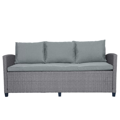 Elegant Oasis 6-Piece Outdoor Rattan Wicker Set