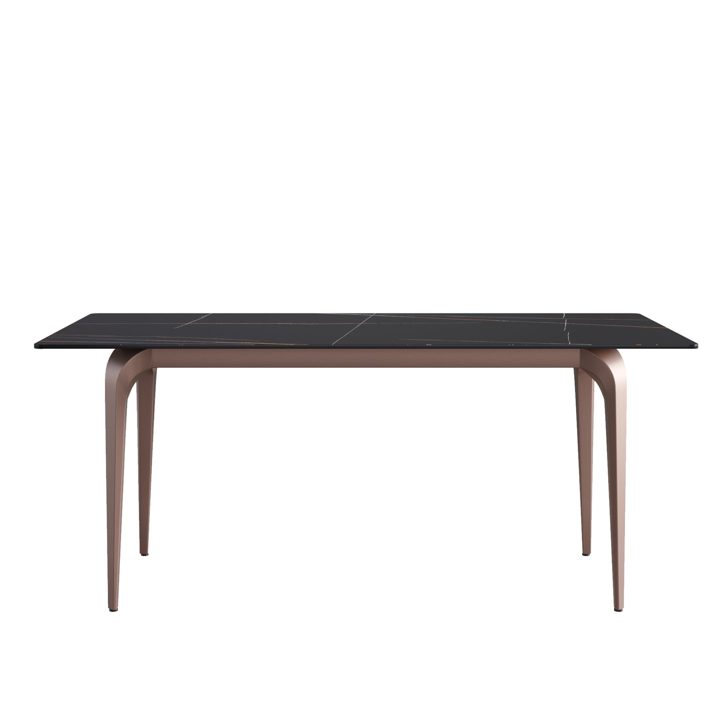 Elegant Ebony Dining Table