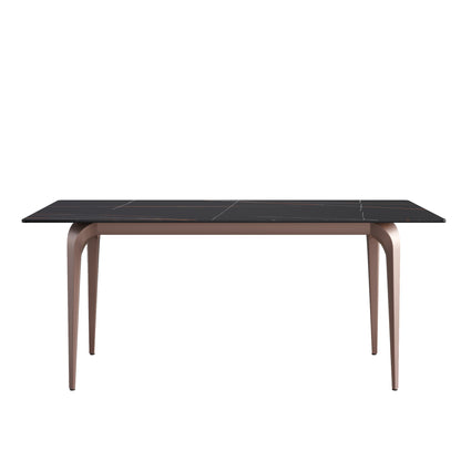 Elegant Ebony Dining Table