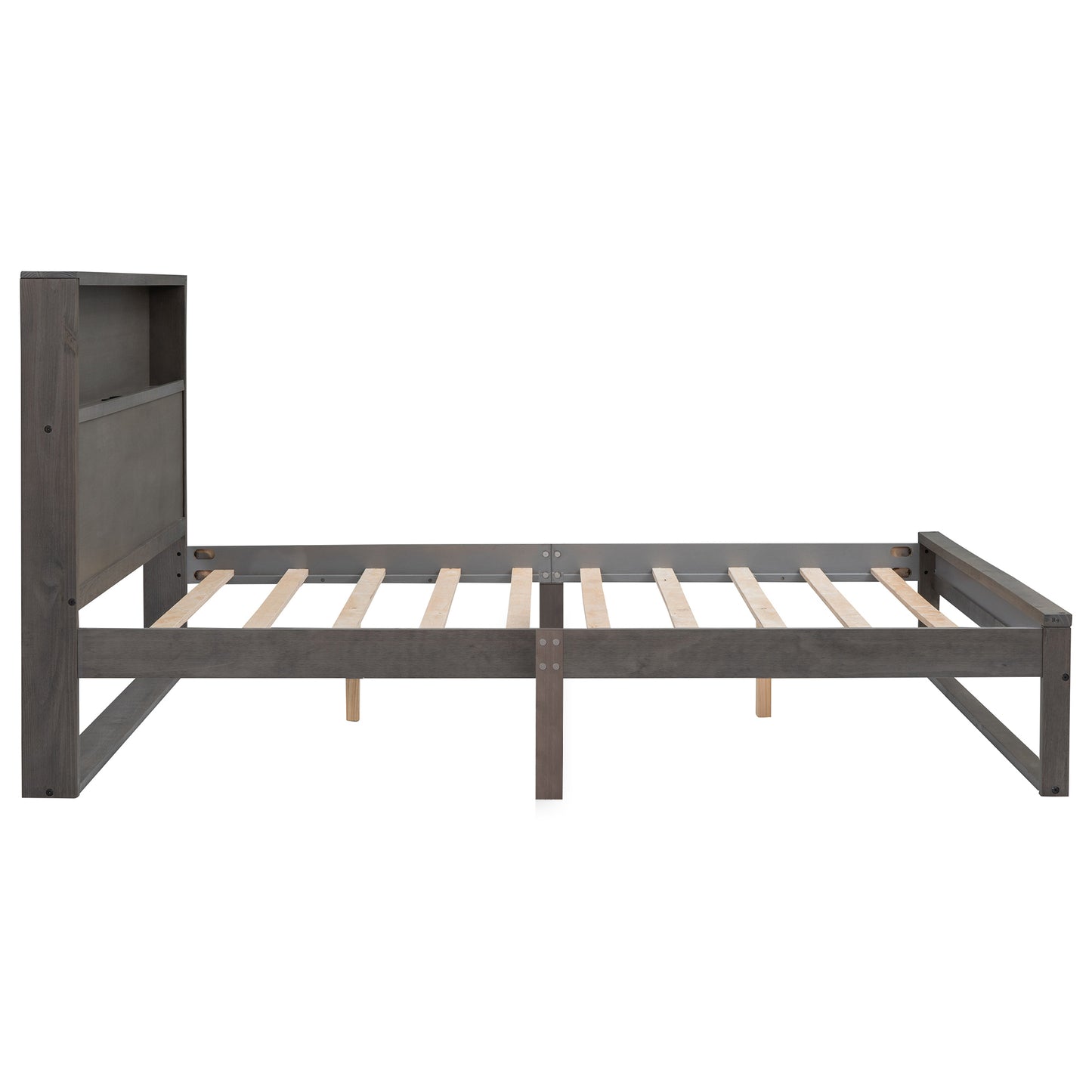 ElegantRest Queen Platform Bed