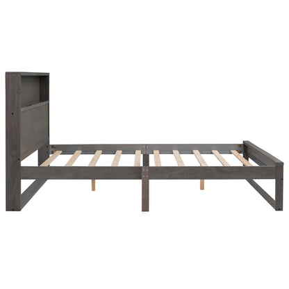ElegantRest Queen Platform Bed