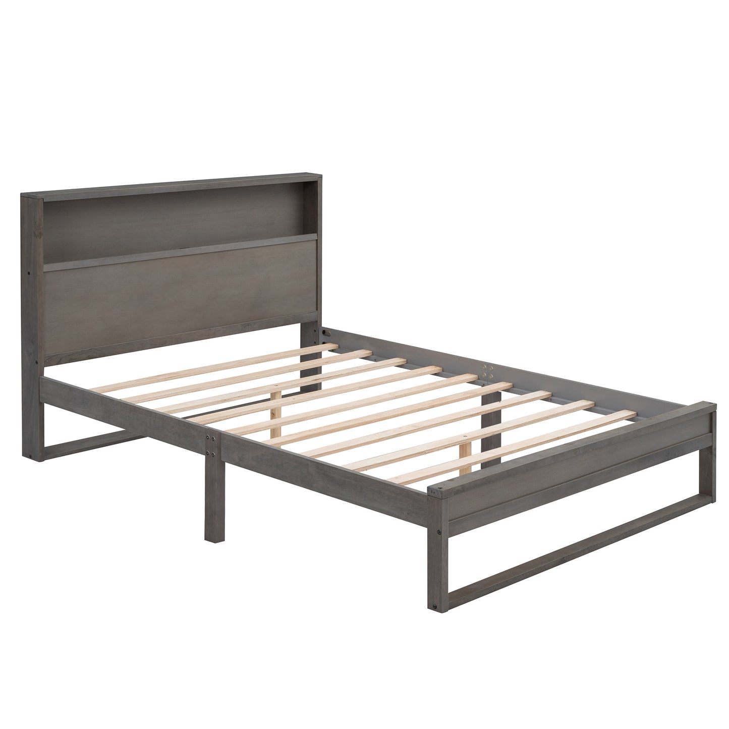 ElegantRest Queen Platform Bed