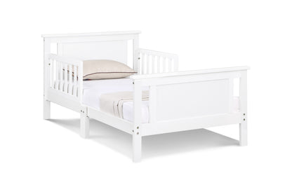 Connelly Reversible Panel Toddler Bed - White